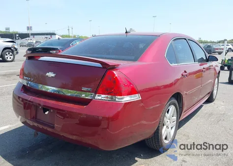2011 Chevrolet Impala Lt из США, поврежденный, VIN 2G1WB5EK6B1194139
